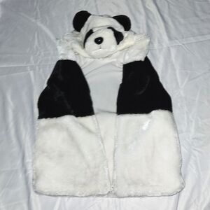 Furry Panda Vest
